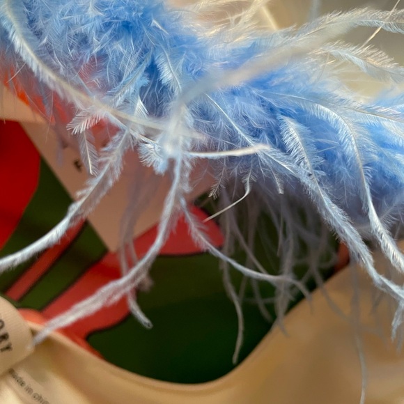 Anthropology, English Factory Sleeveless Faux Feather Top. Price firm. - Picture 6 of 11